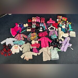 18 inch girl doll accessories/clothes